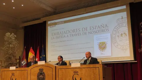 Domingo de Silos, Fernando Eguidazu Palacios y Basilio Rodriguez Ca&ntilde;ada
