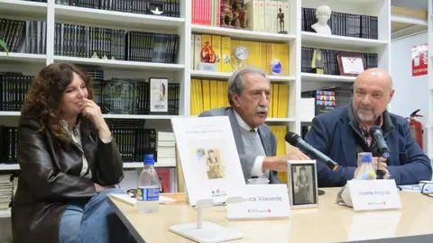 Ver&oacute;nica Vilaverde, Vicente Araguas y Basilio Rodr&iacute;guez Ca&ntilde;ada