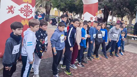 Uno de los grupos de categor&iacute;a superior que participaron en la prueba