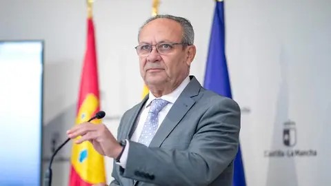 El consejero de Hacienda, Administraciones P&uacute;blicas y Transformaci&oacute;n Digital, Juan Alfonso Ruiz Molina