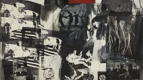Express, 1963. Robert Rauschenberg