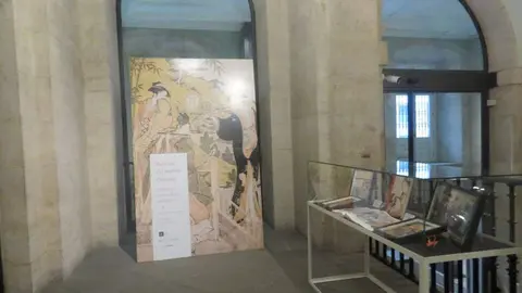 La presentaci&oacute;n de la exposici&oacute;n Bellezas del mundo flotante. Bijin-ga en la edad de oro del ukiyo-e Colecci&oacute;n Pasamar-Onila tuvo lugar en la Real Academia de Bellas Artes de San Fernando (RABASF)