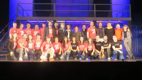 Asistentes a la rueda de prensa