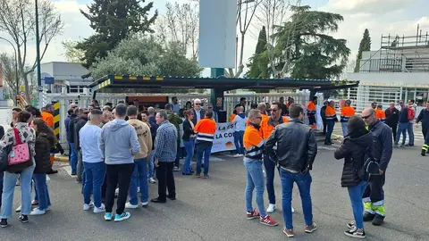 Imagen de la concentraci&oacute;n de este pasado martes