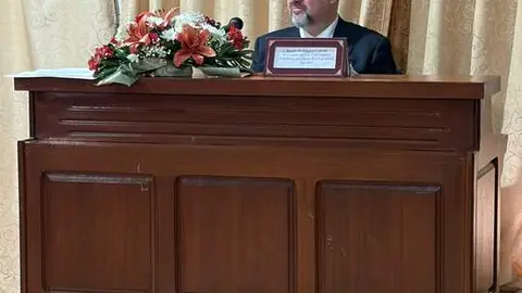 Basilio Rodr&iacute;guez Ca&ntilde;ada, homenajeado en La Facultad de Letras, Artes y Humanidades de la Universidad de la Manouba de T&uacute;nez