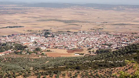Panor&aacute;mica del entorno agr&iacute;cola de Almod&oacute;var del Campo