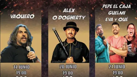Cartel de los eventos que tendr&aacute;n lugar el pr&oacute;ximo mes de junio