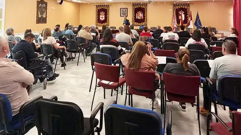 Aspecto del sal&oacute;n plenario durante la jornada