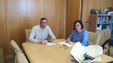 Reunion con delegado Educaci&oacute;n
