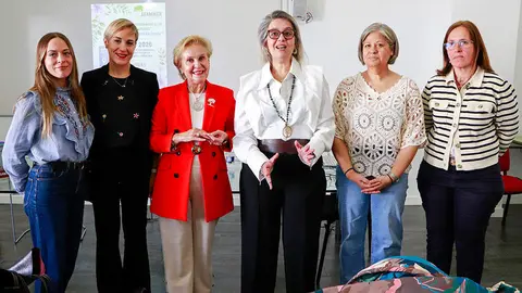 Ponentes y responsables nacional y comarcal de AFAMMER