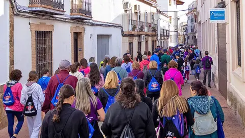 Un momento discurriendo por las calles de la poblaci&oacute;n