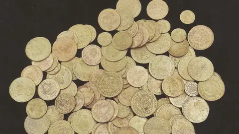 Monedas del tesoro de la calle Toledo. Acu&ntilde;aciones de los siglos XVIII/XIX