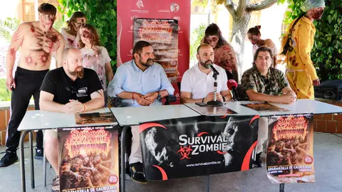 Sentados, desde la izquierda, Diego de la Concepci&oacute;n, Sergiio Gij&oacute;n, Jes&uacute;s Ruiz y Luis Eduardo Gonz&aacute;lez