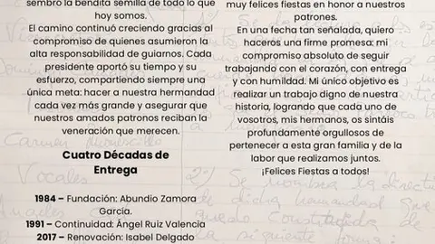 Historia de la Hermandad