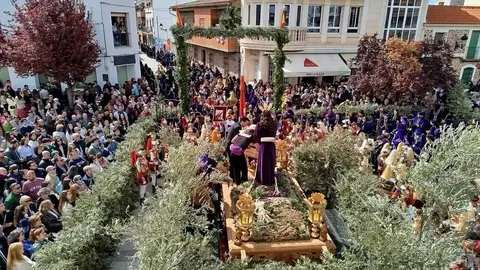 Una imagen de la celebraci&oacute;n del Prendimiento en Aldea del Rey