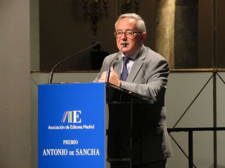 El presidente de la Asociación de Editores de Madrid, Manuel González