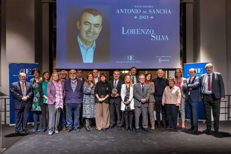 Asistentes al acto de entrega del Premio Antonio de Sancha 2023