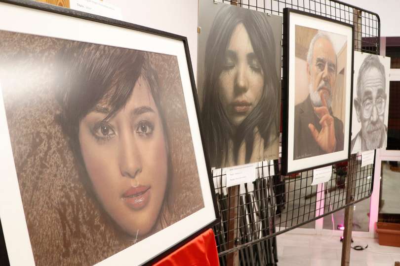 De Miguel Ángel Vozmediano también pueden admirarse varios de sus retratos