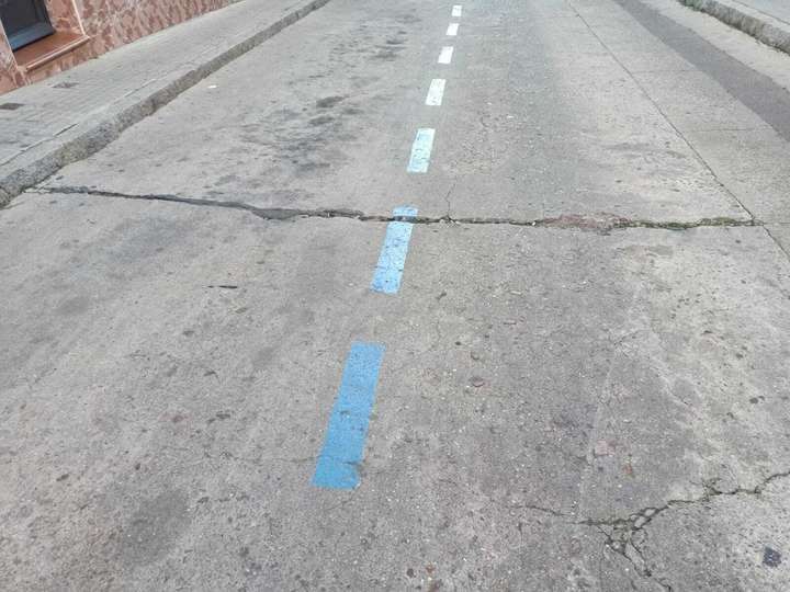 Estado de la calle San Gregorio (2)