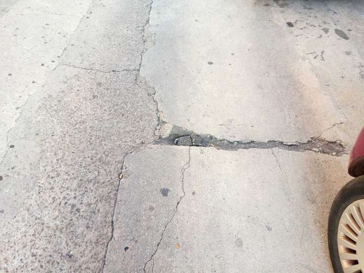 Estado de la calle San Gregorio (6)