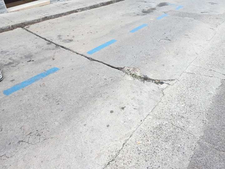 Estado de la calle San Gregorio (7)