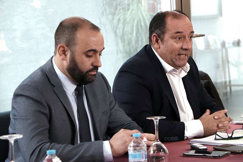 Jesús Manuel Ruiz Valle y José Antonio García Serrano