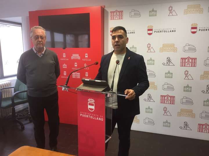 Alejandro Becerra y Jesús Manchón, en rueda de prensa