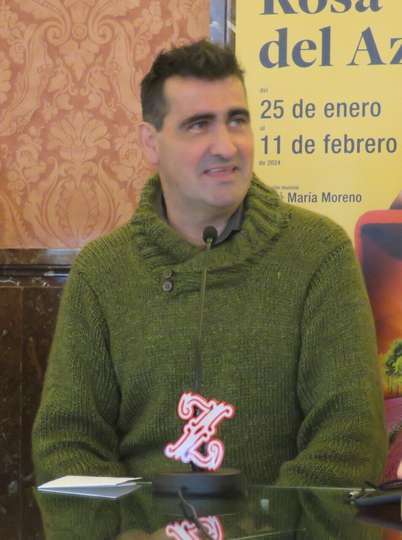 El director de escena, Ignacio García