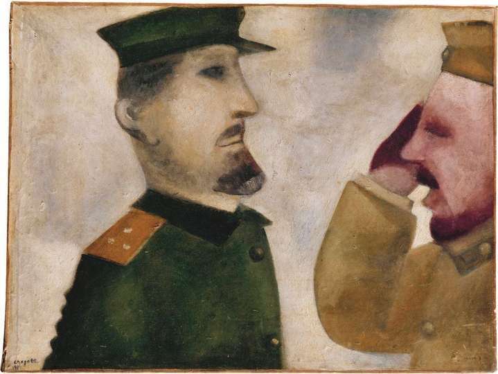 El saludo, 1914