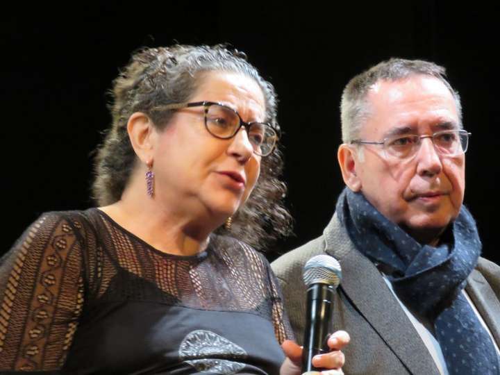 Helena Pimenta, directora del montaje con Eduardo Galán