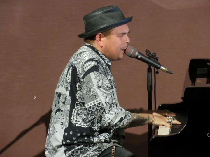 Jimmy Barnatán, durante una de sus intervenciones al piano
