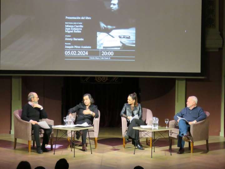 Miguel Rellán, Ángel Antonio Herrera, Mónica Carrillo y Juan Echanove