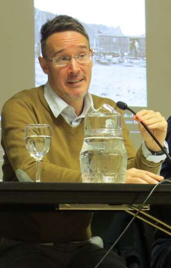 El conferenciante, Jorge García Sánchez