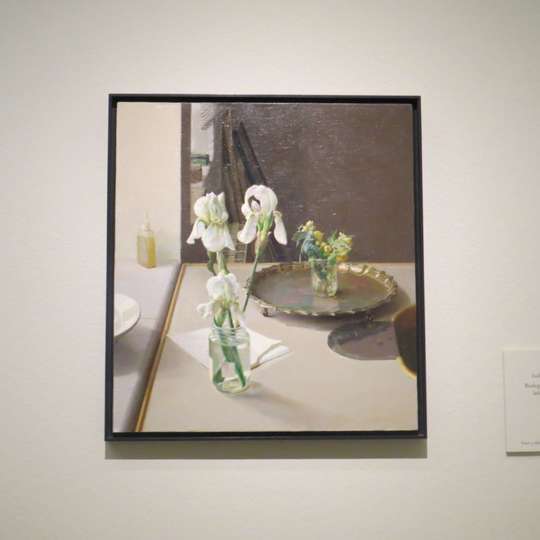 Bodegón con lirios, 1995. Isabel Quintanilla