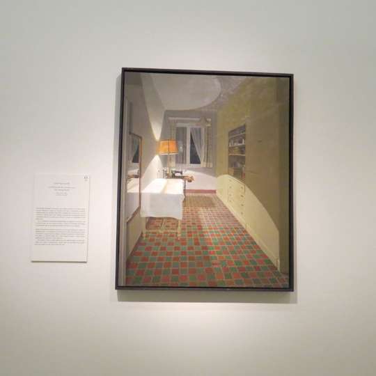 La habitación de costura, 1974. Isabel Quintanilla