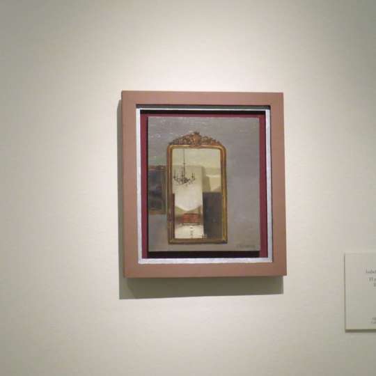 El espejo, 1974. Isabel Quintanilla