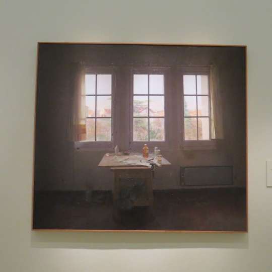 Atardecer en el estudio, 1975. Isabel Quintanilla