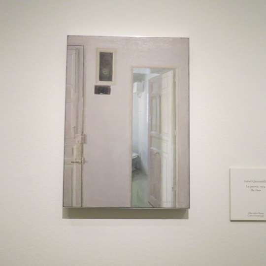 La puerta, 1974. Isabel Quintanilla