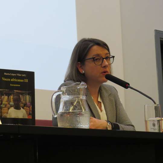 Marta López Vilar, editora de la obra