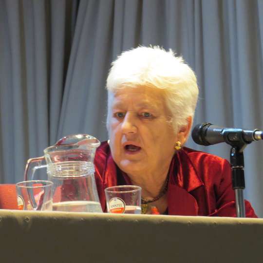 La conferenciante, Gloria Nistal