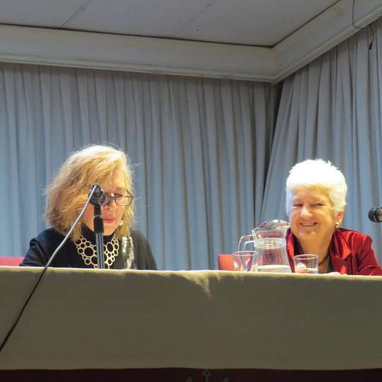 María Antonia García de León y Gloria Nistal