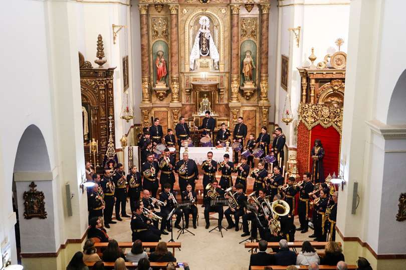 El acto lo cerró el concierto de la Banda de Cornetas y Tambores de Jesús Rescatado