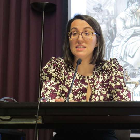 La conferenciante, Desirée Cristóbal Querol