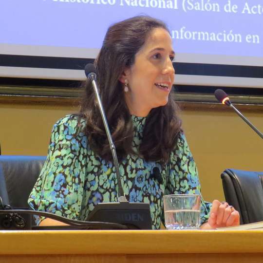 María Ruiz de Loizaga, profesora de la Facultad de Humanidades y Ciencias de la Comunicación y directora del Máster en Art Business de la Universidad CEU San Pablo