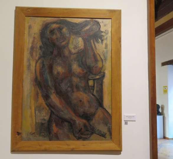 Desnudo de mujer con peine, 1966