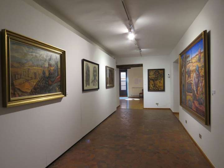 Vista de la exposición en la Fundación Vela Zanetti
