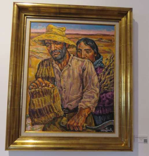 Pareja de campesinos, 1995