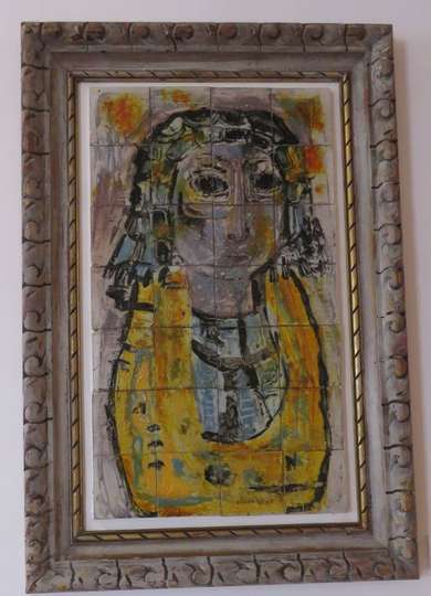 Niña. Cerámica, 1965