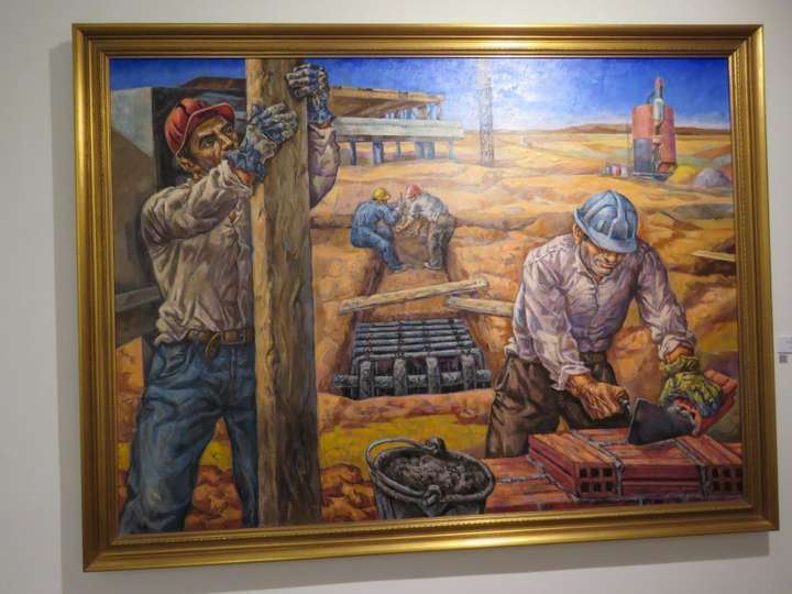 Albañiles, 1990
