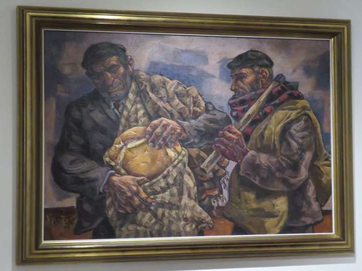 Obra de Vela Zanetti en Casa Botines Gaudí de León (2)